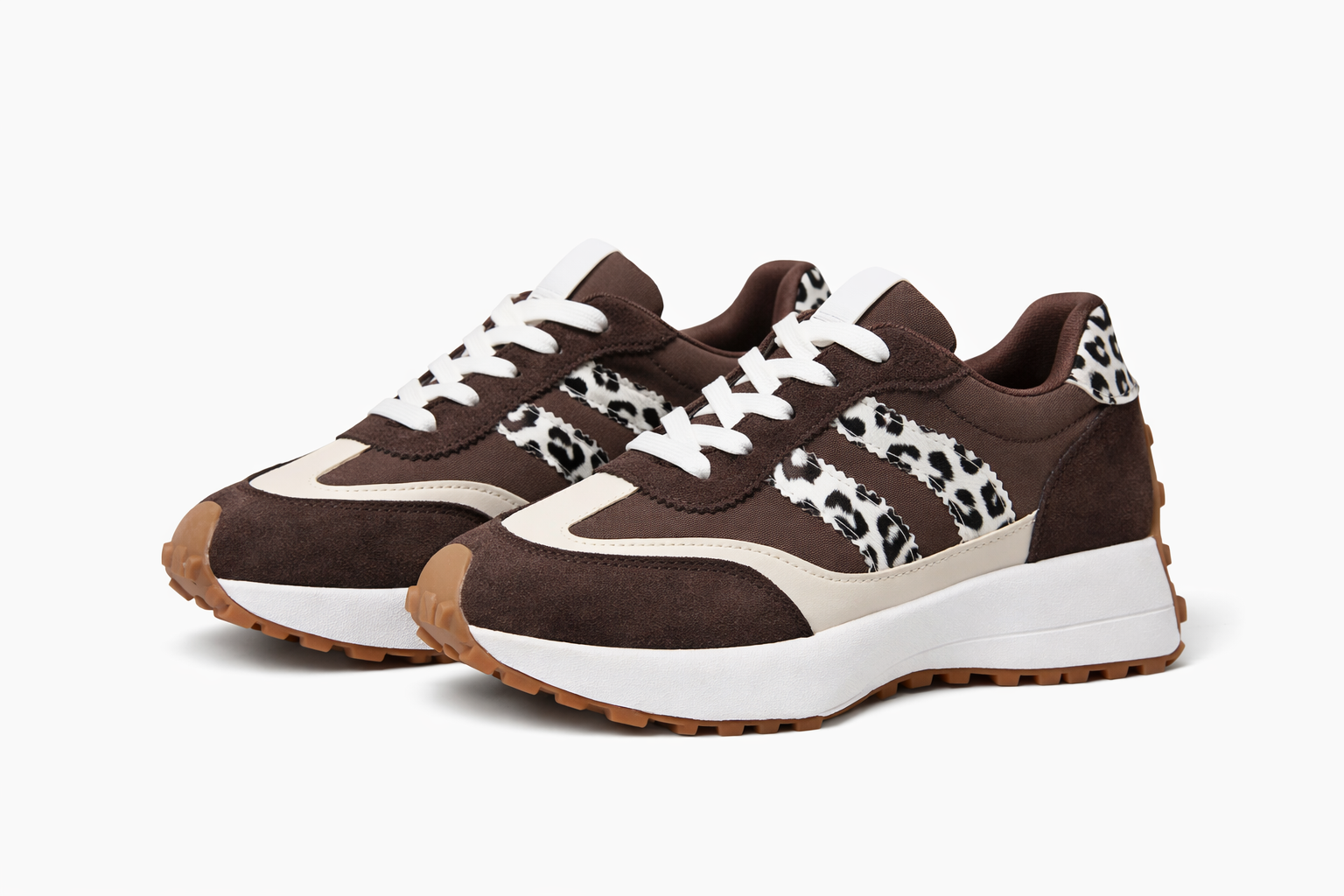Sneakers Urban Leopardo Café – LLC Arinel